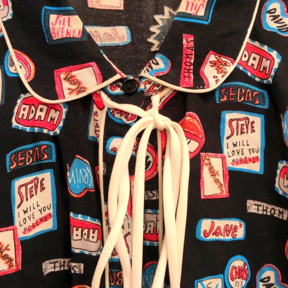 Boy name blouse - Picture 2 of 5